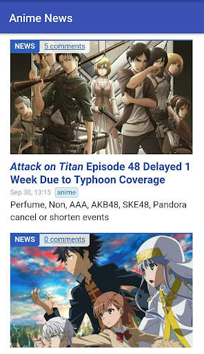 Anime News screenshot 2