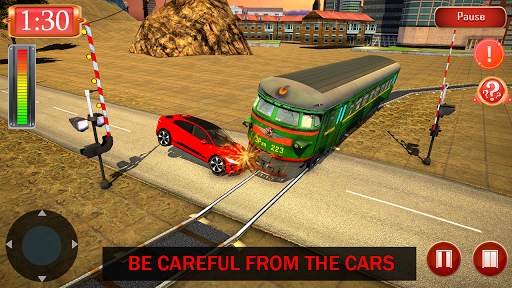 Modern City Train Driver Game 2020 2 تصوير الشاشة