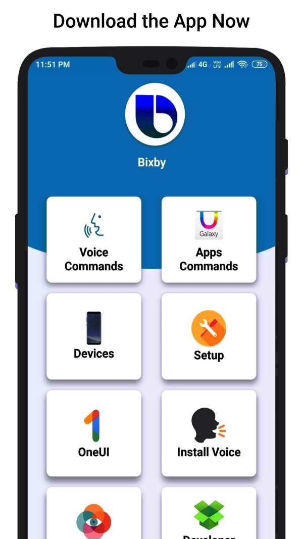 Bixby Voice Assistant Commands screenshot 1