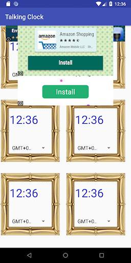 Talking Clock 1 تصوير الشاشة