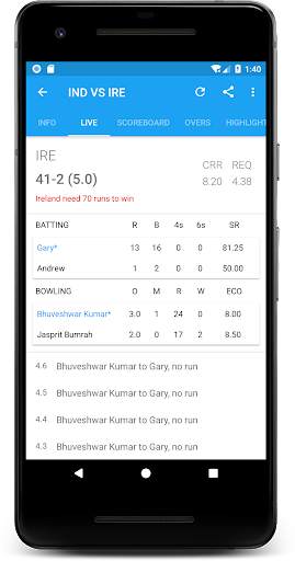 Cricket Scorer - Score Blower screenshot 4
