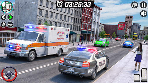 Police Parking 3D Car Driving screenshot 2
