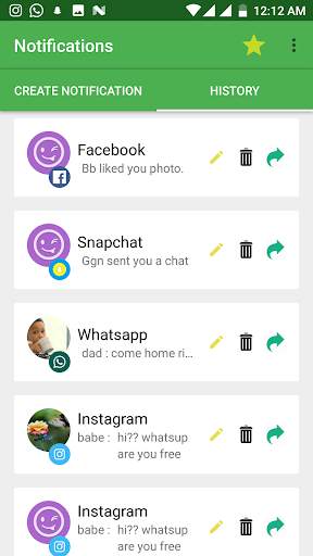 Fake Notifications screenshot 5