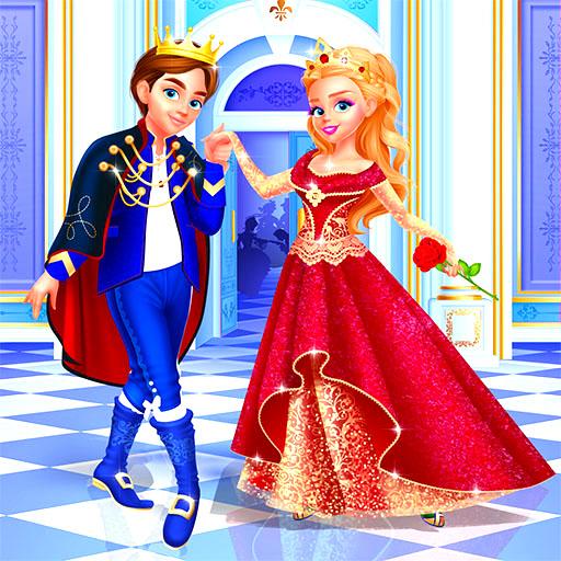 Cinderella &amp; Prince Girls Game icon