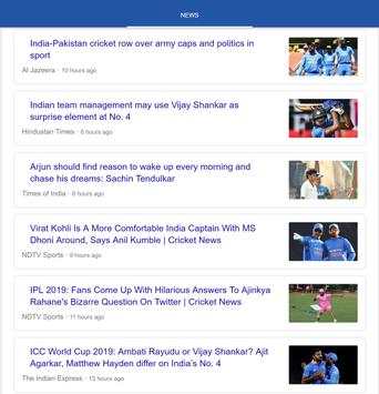 Cricket Live Match screenshot 3