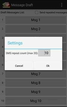 Message Draft screenshot 7