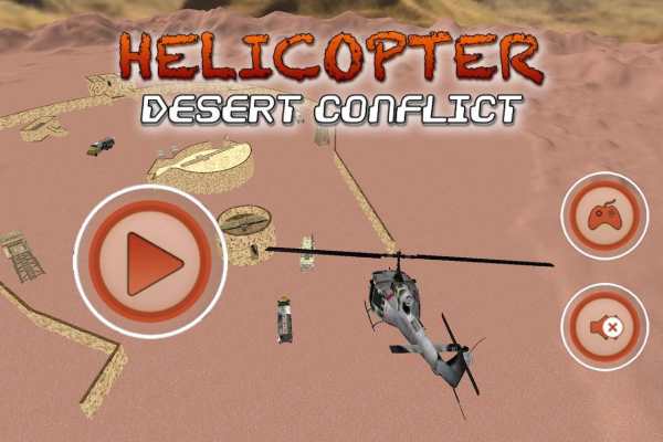 Helicopter Desert Conflict screenshot 1
