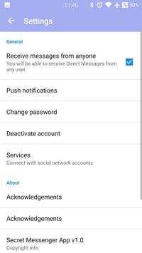 Secret Messenger App screenshot 5