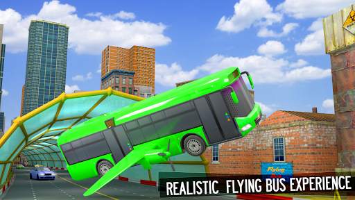 Ultimate Futuristic flying bus Driving Simulator screenshot 3