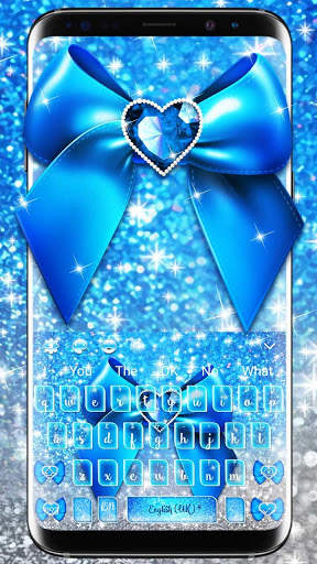 Glitter Bow Keyboard screenshot 1