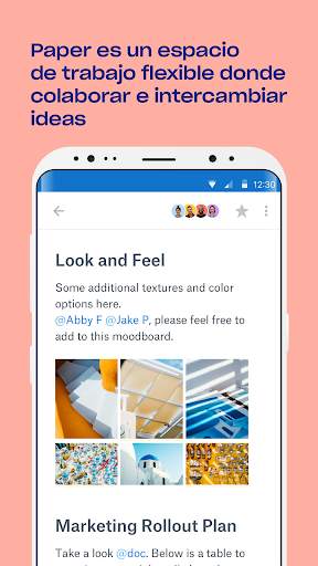 Dropbox Paper screenshot 1
