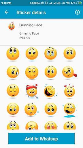 WASticker Library 3 تصوير الشاشة