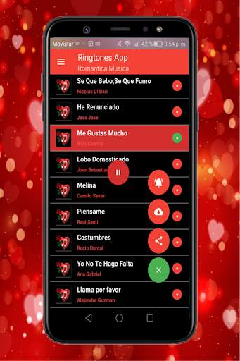 ringtones romantic song screenshot 1