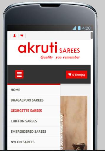 Online Sarees Shopping Shop - Manufacturer screenshot 5