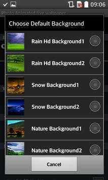 Photo Animated Live Wallpaper screenshot 4