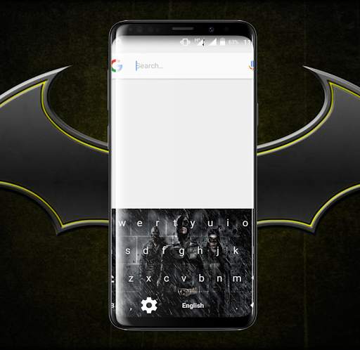 superhero keyboard theme screenshot 3