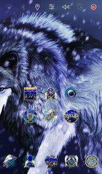 Ice Wolf theme screenshot 4