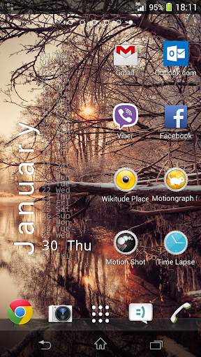 Calendar Widget screenshot 1
