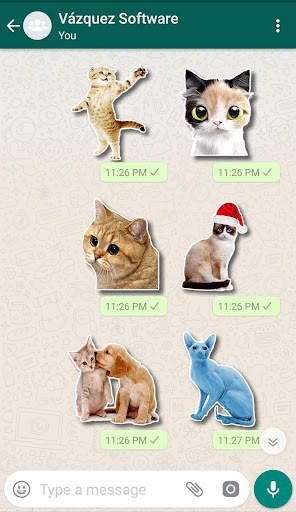 WASticker Cats screenshot 6