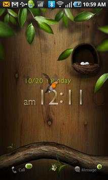 Tia Locker Ani Bird Theme screenshot 2