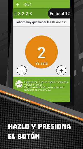 De entrenamiento 100 flexiones screenshot 4