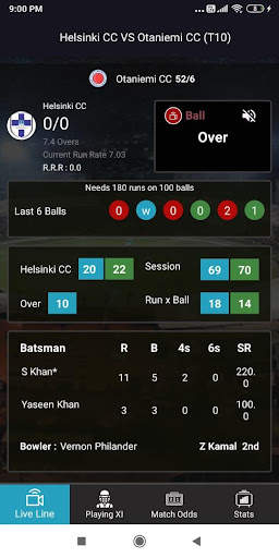 Lotus Cricket Fast line screenshot 3