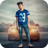 Car Photo Editor : Sport Car Frame , Sticker 2017 icon
