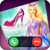 Call from Barbie princess icon