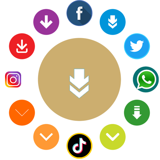 All in One Social Status Saver icon