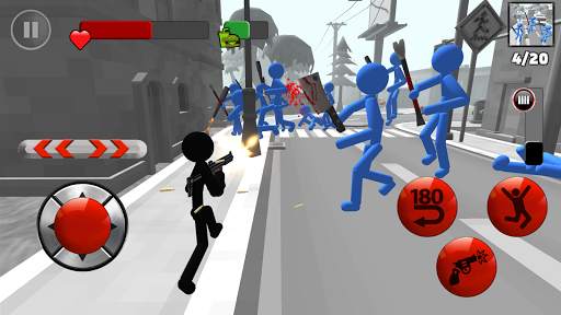 Stickman 3D Shooting screenshot 1