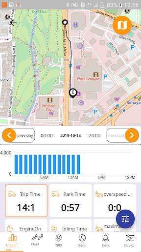 Vinaa Car tracking & Fleet management app स्क्रीनशॉट 4