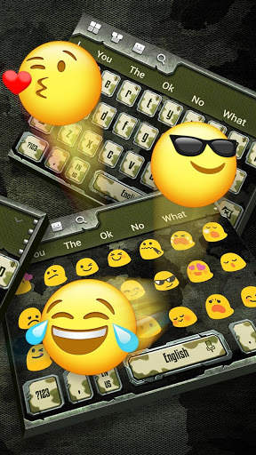 Camo Keyboard screenshot 3