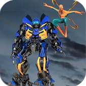 Police Spider Robotic Battle