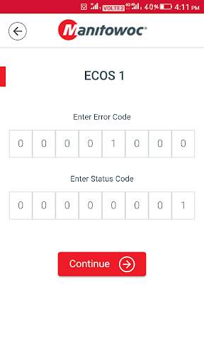 Manitowoc Diagnostic Code App screenshot 3