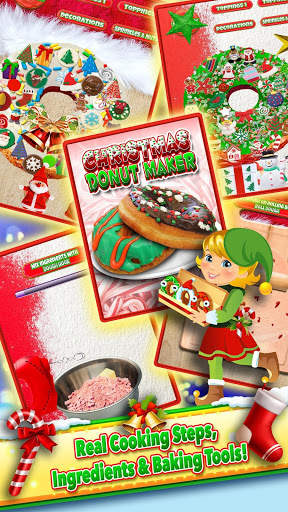 Christmas Dessert Bake Shop - Make Donuts & Cake screenshot 10
