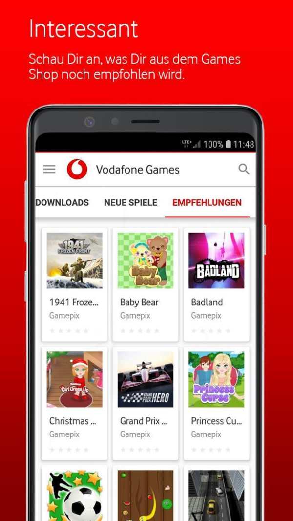 Vodafone Games screenshot 4