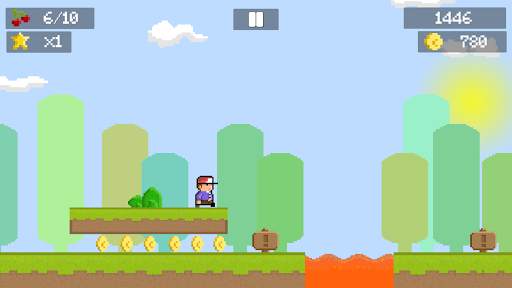 Pixel World: The Escape (2D Runner) screenshot 6