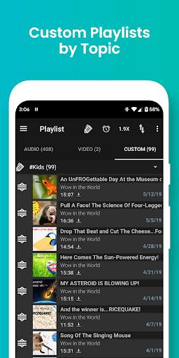 Podcast Addict - Podcast/Radio screenshot 6
