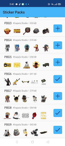 WAStickerApps - PBG Stickers for WhatsApp 2020 screenshot 1
