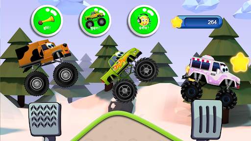Monster Trucks Game for Kids 2 स्क्रीनशॉट 6
