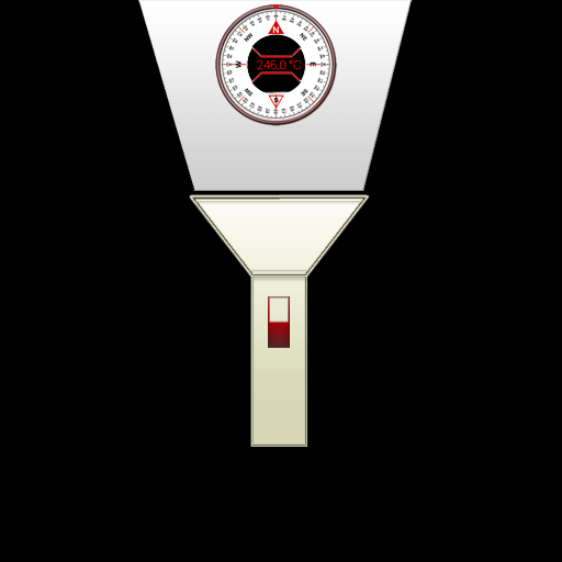 Lampe de poche LED - Boussole icon