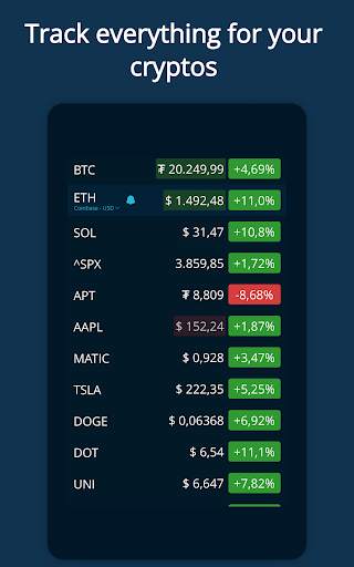 HODL Real-Time Crypto Tracker screenshot 9