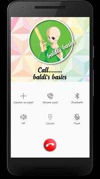 Fake Call From Baldi - OMG HE SO FUNNY screenshot 4