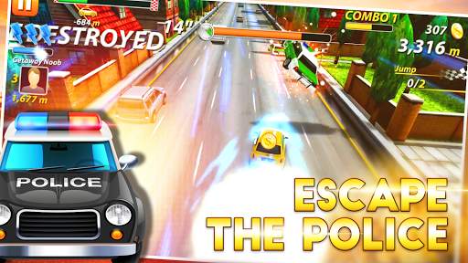 Road Racing Traffic Car Rush: Furry Highway screenshot 5