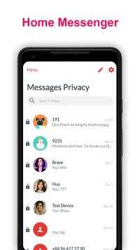 Messenger Privacy: Private Text, Call & Block SMS screenshot 1