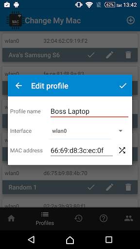 Change My MAC - Spoof Wifi MAC screenshot 4