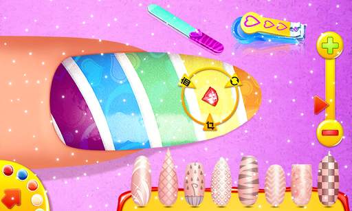 Girl Nail salon Simulator: Nail games for girls screenshot 4