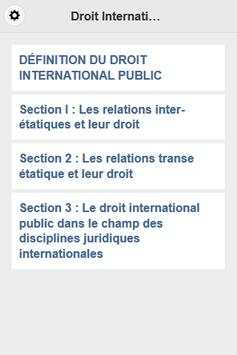 Droit International Public screenshot 1