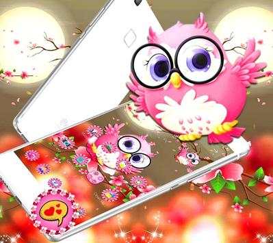 Pink Love Bird Launcher Theme🌸 screenshot 1