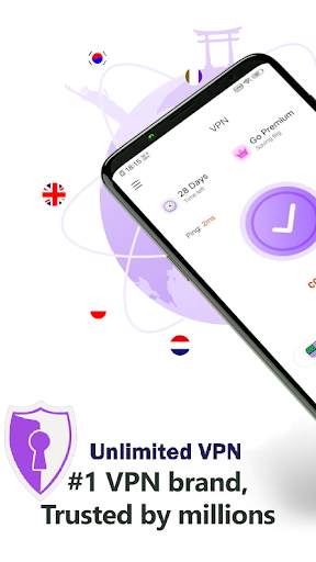 Free Unlimited VPN - Secure and Trusted Proxy screenshot 1